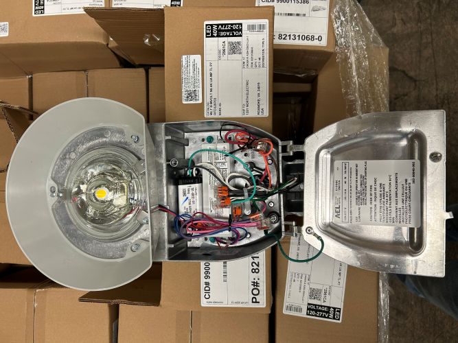 Lot of (123) American Electric Lighting Street Light 120-277 LED (9900115386) - Image 4